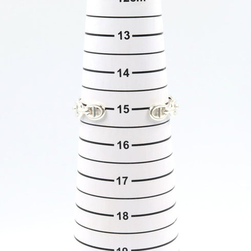 Chaine d'Ancre Enchainée Bracelet Sterling Silver