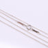 Eternal Circle Pendant Necklace Sterling Silver