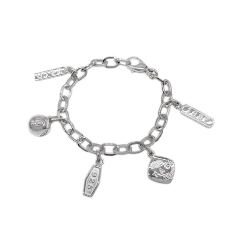 1837 Element 5 Charm Bracelet Sterling Silver