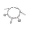 1837 Element 5 Charm Bracelet Sterling Silver