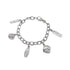 1837 Element 5 Charm Bracelet Sterling Silver