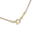 Bean Pendant Necklace Sterling Silver 8mm