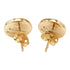 Earrings Gold and Beige Plated