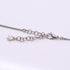 CC Logo Pendant Necklace Sterling Silver