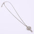CC Logo Pendant Necklace Sterling Silver