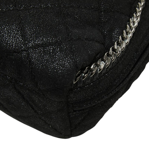 Falabella Front Zip Backpack Quilted Shaggy Deer Mini