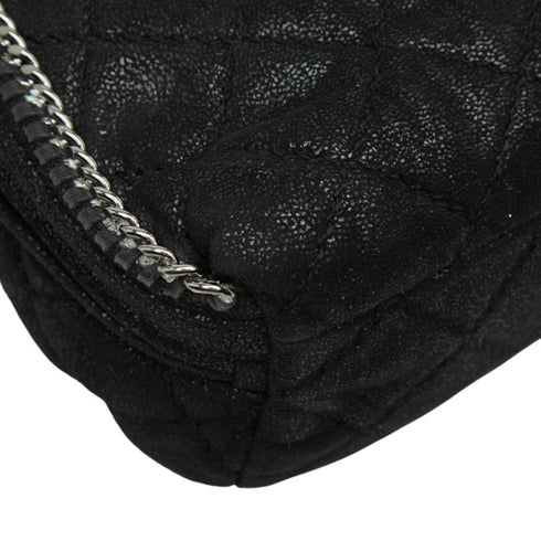 Falabella Front Zip Backpack Quilted Shaggy Deer Mini