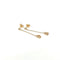 Open Heart Earrings 18K Rose Gold 18K Rose Gold