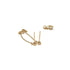 Open Heart Earrings 18K Rose Gold 18K Rose Gold