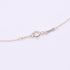 Open Heart Pendant Necklace Sterling Silver 15mm