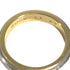 Milgrain Ring 18K Yellow Gold and Platinum