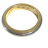 Milgrain Ring 18K Yellow Gold and Platinum