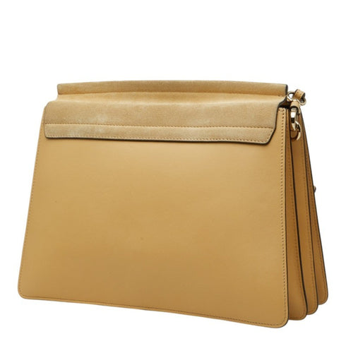 Faye Shoulder Bag Leather and Suede Medium
