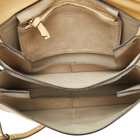 Faye Shoulder Bag Leather and Suede Medium