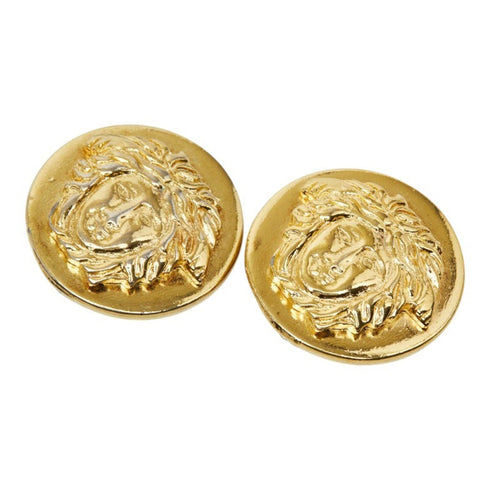 Earrings Gold-Tone Metal