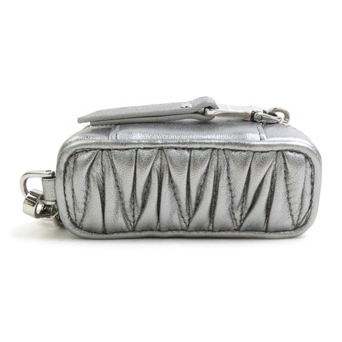 Charm Leather Silver Handbag Charm