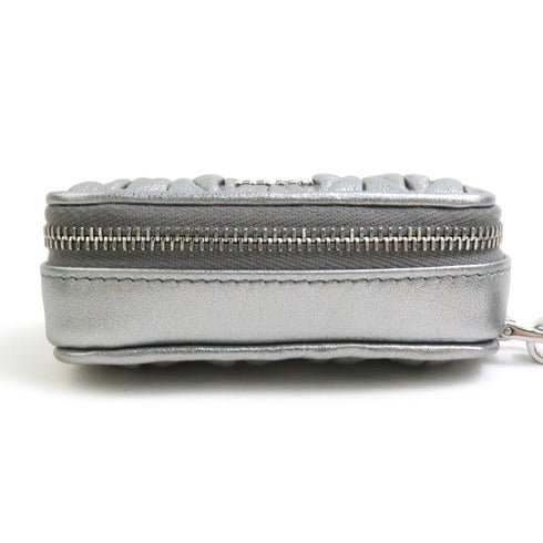 Charm Leather Silver Handbag Charm
