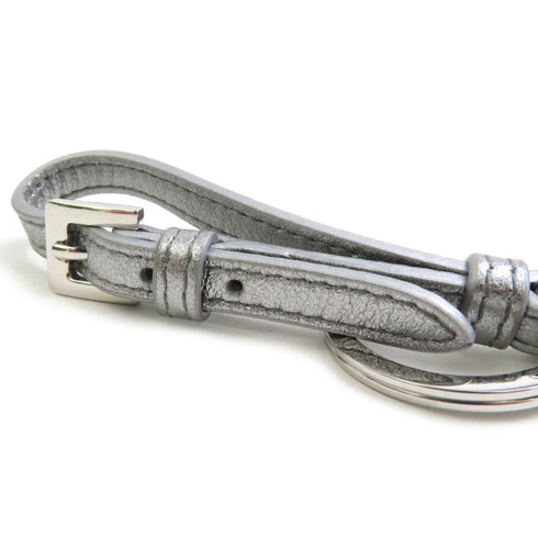 Charm Leather Silver Handbag Charm