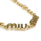 Pendant Necklace Metal Gold