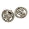 Earrings Silver-Tone Metal