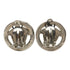 Earrings Silver-Tone Metal