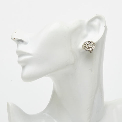 Earrings Silver-Tone Metal