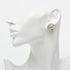 Earrings Silver-Tone Metal