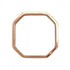 Octagonal Ring 18K Rose Gold
