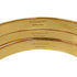 Bangle Metal Gold Light Blue and White Bracelet