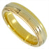 Vendome Louis Cartier Band Ring 18K Tricolor Gold