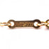 Open Teardrop Pendant Necklace 18K Yellow Gold