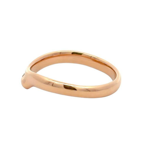 Open Heart Ring 18K Rose Gold