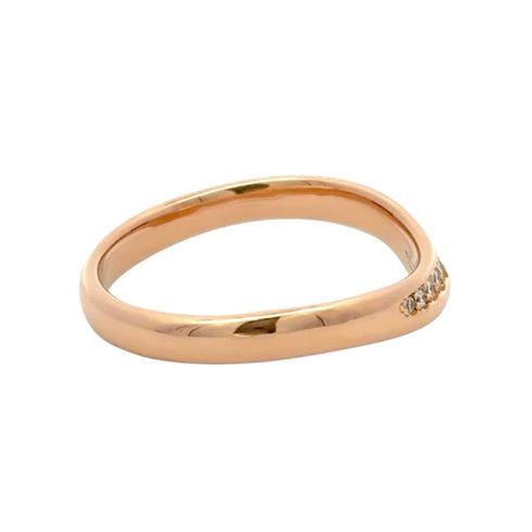 Open Heart Ring 18K Rose Gold