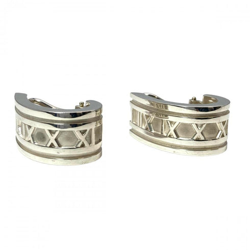 Atlas Earrings Sterling Silver Sterling Silver