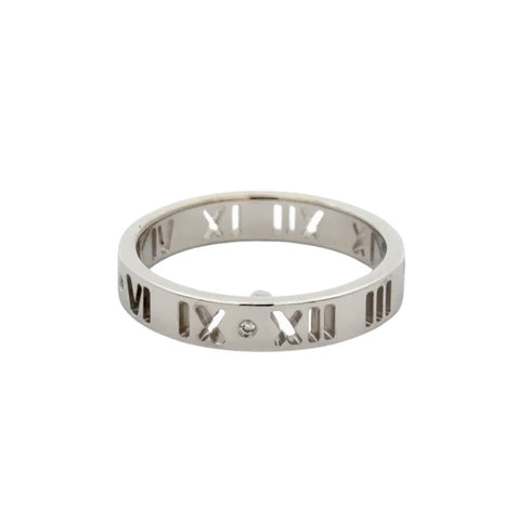 Atlas Ring 18K White Gold