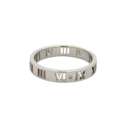 Atlas Ring 18K White Gold
