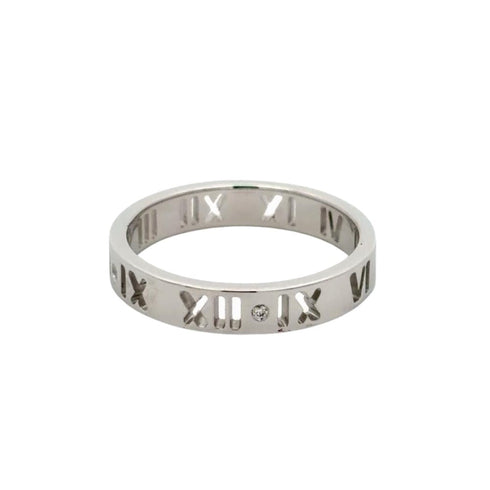 Atlas Ring 18K White Gold