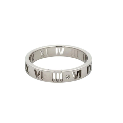 Atlas Ring 18K White Gold