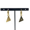 Earrings Hoop Gold-Tone Metal
