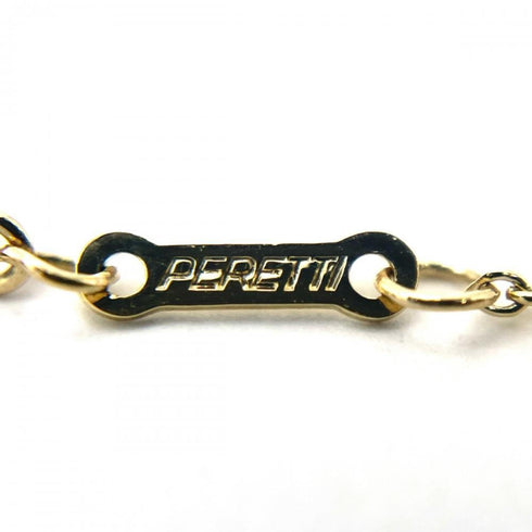 Open Heart Pendant Necklace 18K Yellow Gold 12mm