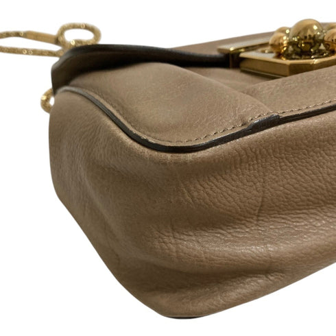 Elsie Chain Shoulder Bag Leather Small