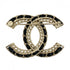 CC Logo Brooch Metal