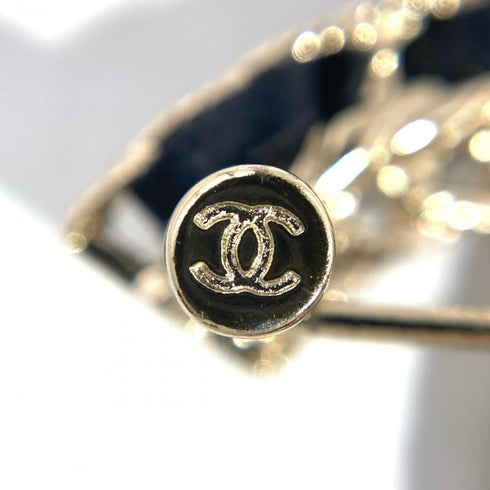 CC Logo Brooch Metal
