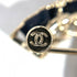 CC Logo Brooch Metal