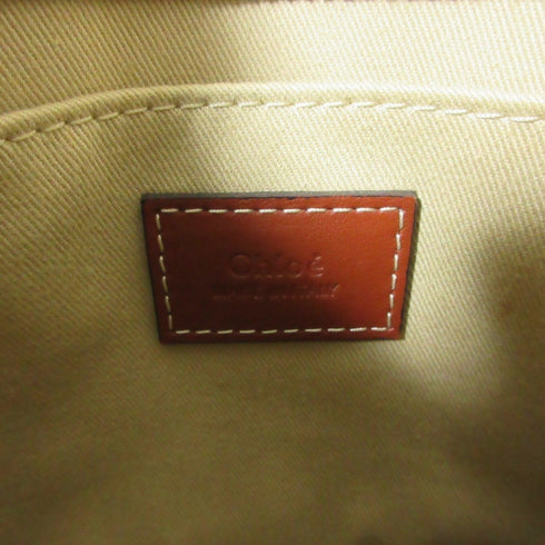Woody Tote Canvas with Leather Small