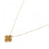 Vintage Alhambra Pendant Necklace 18K Yellow Gold