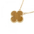 Vintage Alhambra Pendant Necklace 18K Yellow Gold