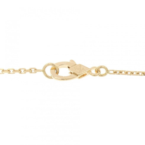 Vintage Alhambra Pendant Necklace 18K Yellow Gold