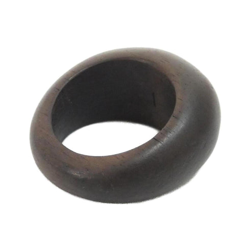 Ring Wood Brown Marron