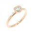 Ring 18K Rose Gold with Diamond